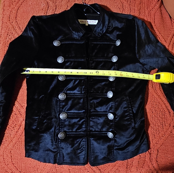 Velvet Military Jacket - Picture 5 of 8